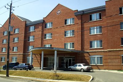 Waterloo College Hall residence building, 2003