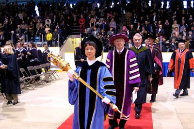 Members of procession fall convocation, 2004