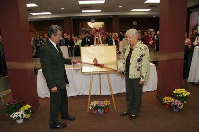 Luke Fusco and Lesley Cooper at Faculty of Social Work anniversary, 2006