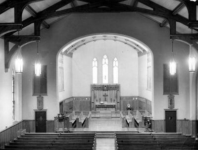 Interior - St. John's Lutheran Church, Waterloo, Ontario