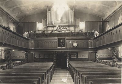 Interior - St. John's Lutheran Church, Waterloo, Ontario