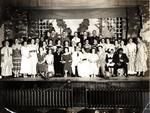 Cast of "Hearts and Blossoms", St. John's Lutheran Church