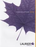 Wilfrid Laurier University fall convocation program, 2019