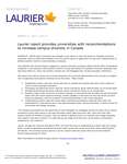 053-2017 : Laurier report provides universities with recommendations to increase campus diversity in Canada