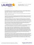 191-2016 : Accomplished alumna and business governance expert Eileen Mercier appointed chancellor of Wilfrid Laurier University