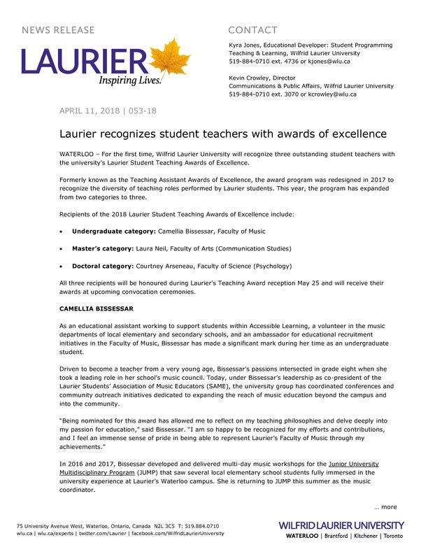 Wilfrid Laurier University Faculty Association