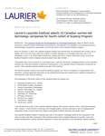 022-2019 : Laurier’s Lazaridis Institute selects 10 Canadian women-led technology companies for fourth cohort of ScaleUp Program