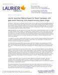 048-2019 : Laurier launches Making Space for Music Campaign with gala event featuring Juno Award-winning opera singer