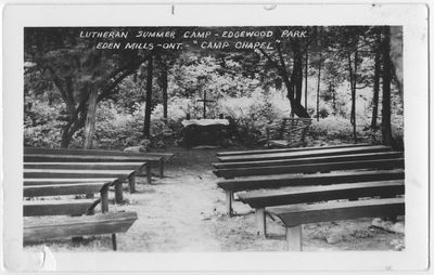 Camp Edgewood postcard