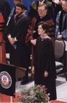 Catherine Sayers at spring convocation 1998, Wilfrid Laurier University