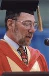 Morton Nelson at Wilfrid Laurier University spring convocation ceremony, 1998