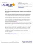 72-2020 : Laurier series celebrating women leaders returns online for fall 2020
