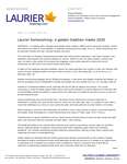 75-2020 : Laurier homecoming: a golden tradition meets 2020