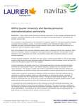 24-2021 : Wilfrid Laurier University and Navitas announce internationalization partnership