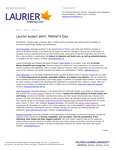 52-2021 : Laurier expert alert: Mother’s Day