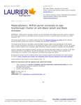 111-2021 : Media advisory: Wilfrid Laurier University to sign Scarborough Charter on anti-Black racism and Black inclusion