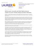 55-2022 : Wilfrid Laurier University and Cabin Radio announce creation of Laurier Climate Change Journalism Fellowship