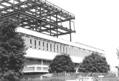 Waterloo Lutheran University Library, Phase 2 construction