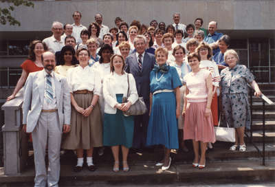 Wilfrid Laurier University Library staff, 1989
