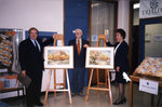 Unveiling of Peter Goetz paintings of Wilfrid Laurier University Library