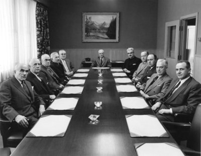 Joint Board Committee meeting of Waterloo College and the Associate Faculties, February 22, 1957