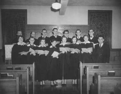 Waterloo College Chapel Choir, 1953-54