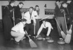 Waterloo College students curling
