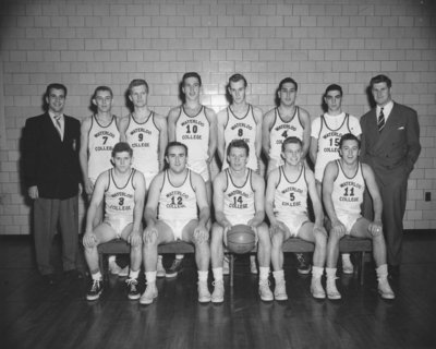 Waterloo College men's basketball team, 1953-54