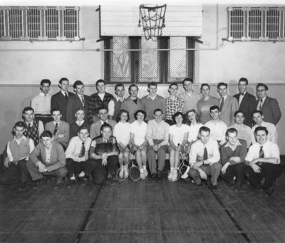 Waterloo College Badminton Club, 1950-51