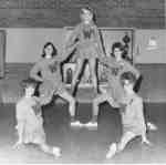 Waterloo Lutheran University cheerleaders, 1968-69