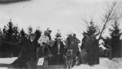 Snowshoeing in Guelph, Ontario