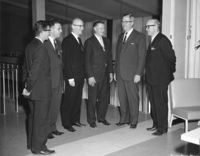 Members of the Waterloo Lutheran University Board of Governors, 1963