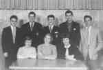 Waterloo College freshman class executive, 1954-55