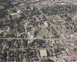 Aerial view of Wilfrid Laurier University, 1994