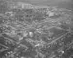 Aerial view of Wilfrid Laurier University, 1982