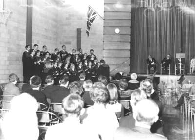 Waterloo Lutheran University Choir, March 1969