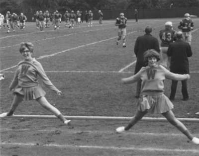 Waterloo Lutheran University football game, 1968