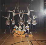 Wilfrid Laurier University cheerleaders