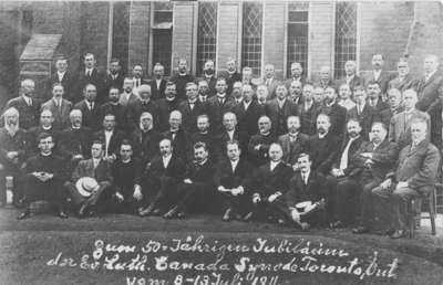 50th Anniversary of Canada Synod, 1911