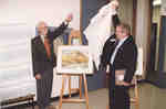 Unveiling of Peter Goetz paintings of Wilfrid Laurier University Library