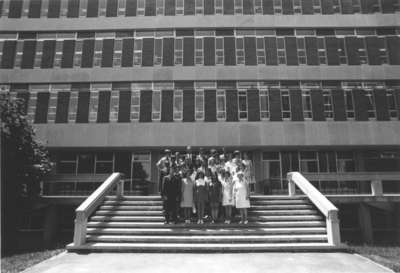 Waterloo Lutheran University Library staff