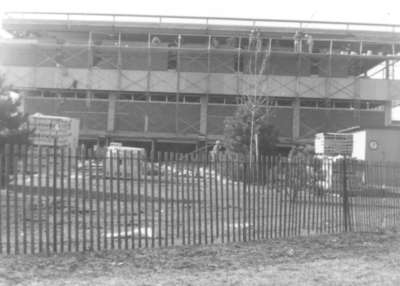 Waterloo Lutheran University Library construction