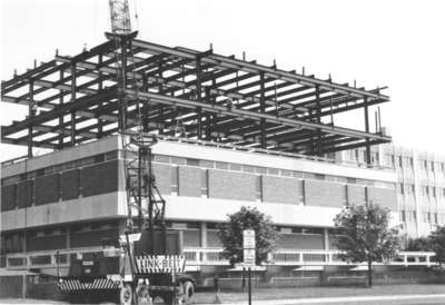 Waterloo Lutheran University Library, Phase 2 construction