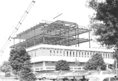 Waterloo Lutheran University Library, Phase 2 construction