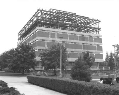 Wilfrid Laurier University Library, Phase 3 construction