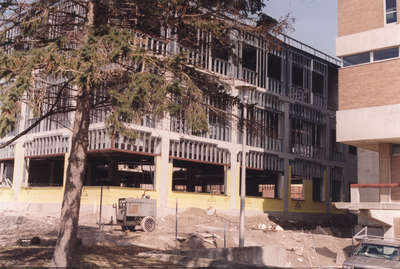 Construction of The Schlegel Centre, Wilfrid Laurier University