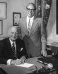 W. Ross Macdonald signing Bill 178