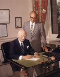 W. Ross Macdonald signing Bill 178