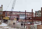 Construction of the Central Teaching Building, Waterloo Lutheran University