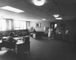Health Services lounge, Waterloo Lutheran University, 1971